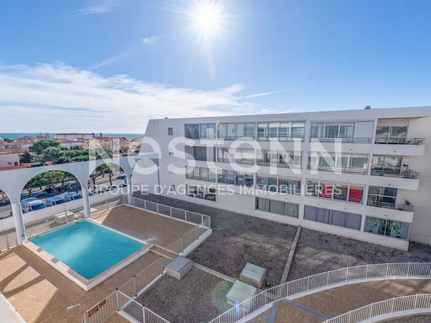 Le Barcarès- A Vendre-Appartement T2 meublé
