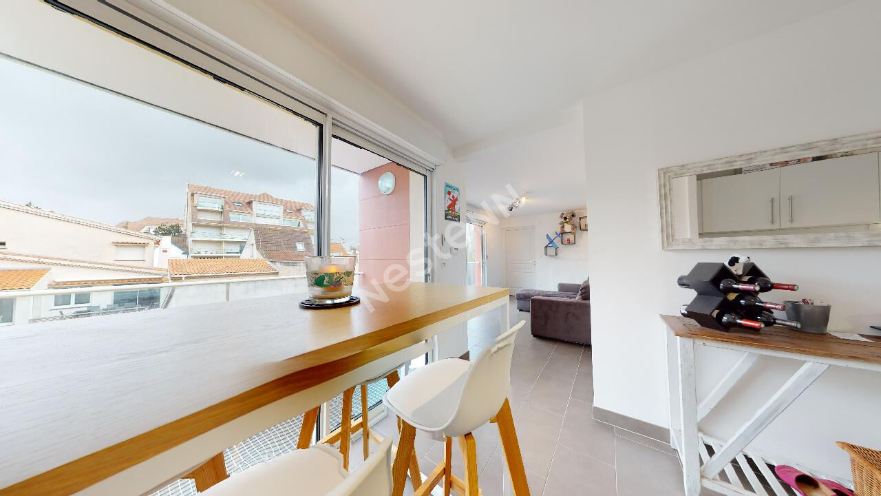 Appartement T2  Le Touquet-Paris-Plage - 43 m2 - Parfait état - Résidence récente proche pinède- Place de parking