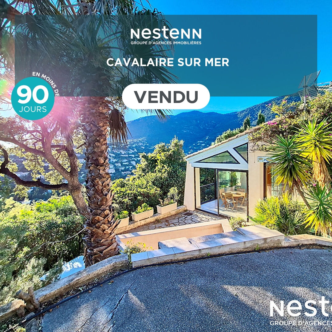 Villa 97 m² avec vue mer, piscine et 2 garages ) Cavalaire-sur-Mer
