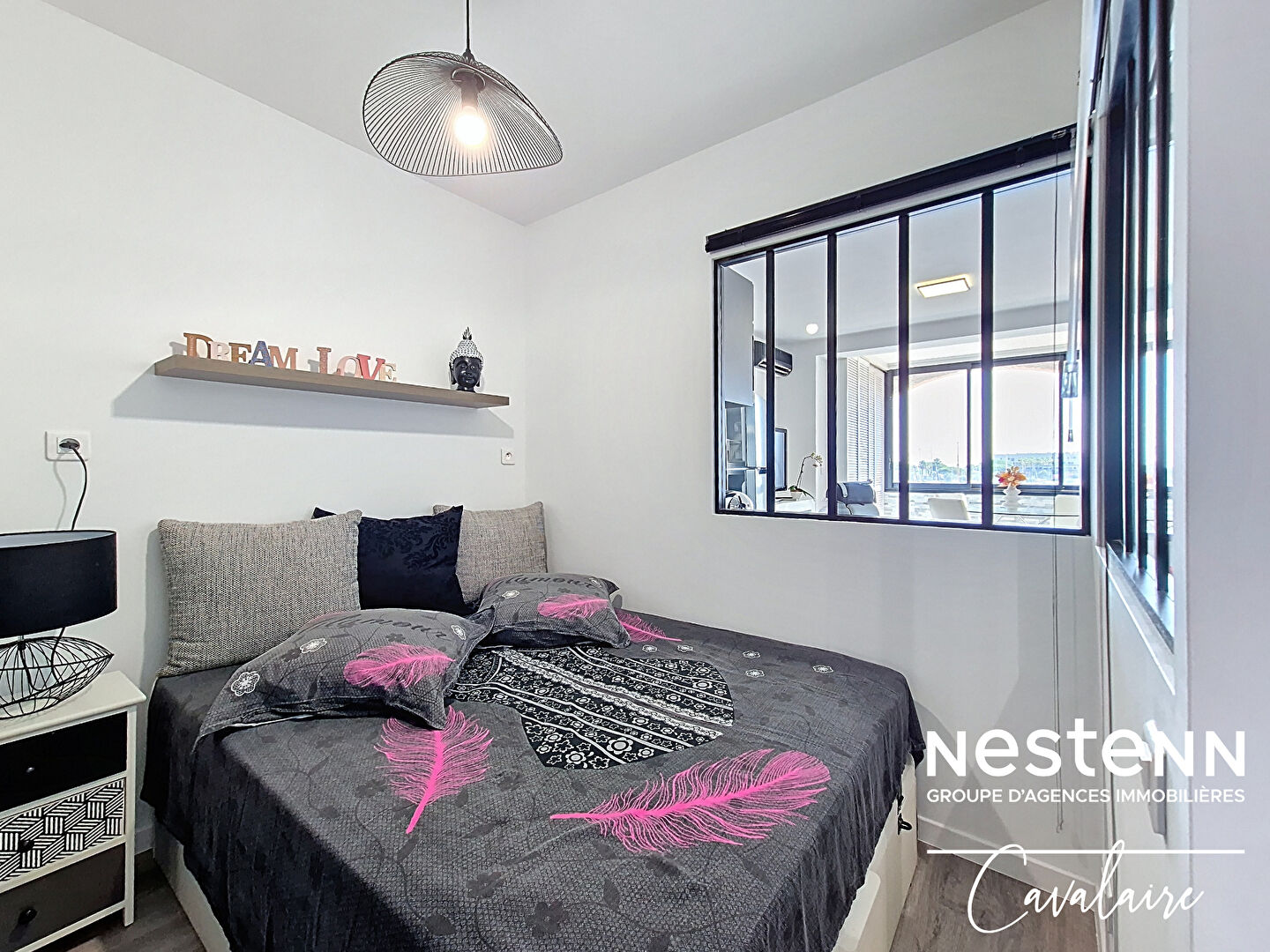 Appartement refait à neuf de type 2 pièces aux Marines de Cogolin, avec accès plages, piscine et tennis