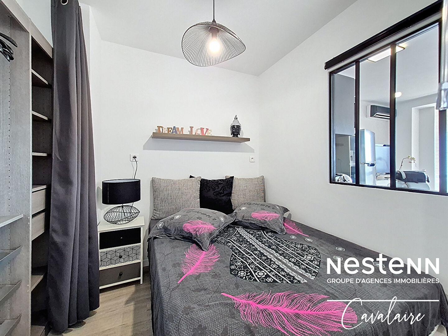 Appartement refait à neuf de type 2 pièces aux Marines de Cogolin, avec accès plages, piscine et tennis