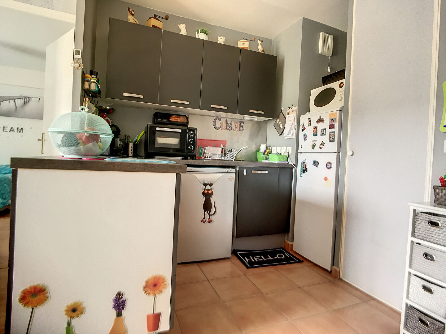 Appartement  3 pièces vendu loué  510  HC à Etrechy