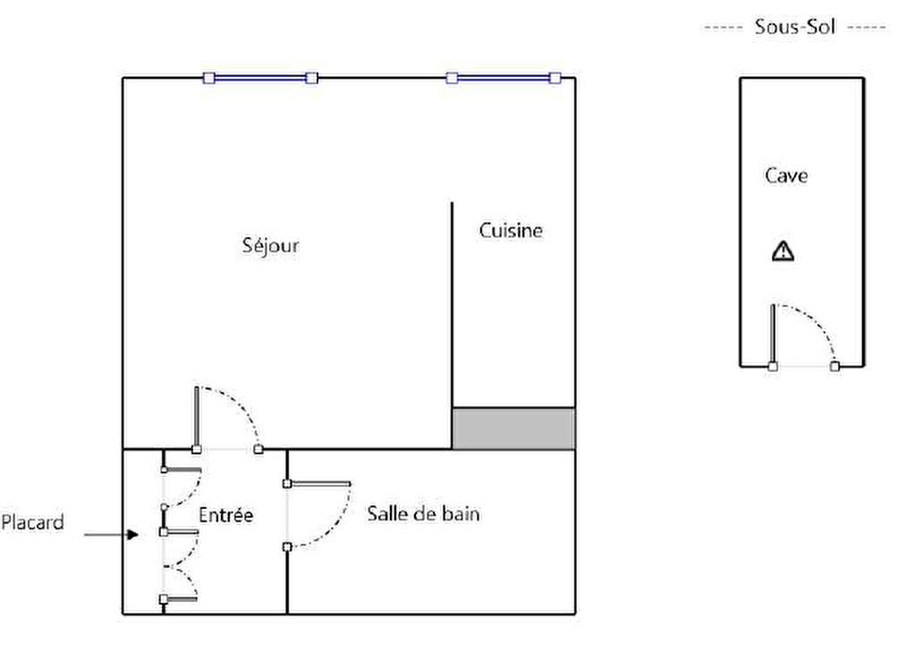 Appartement Vandoeuvre Les Nancy 1 pièce(s)