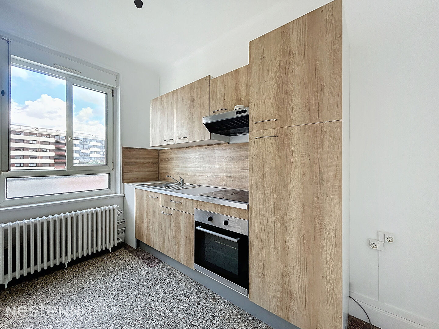 Appartement 3 pièces 58 m² avec balcon, 2 chambres et cuisine équipée