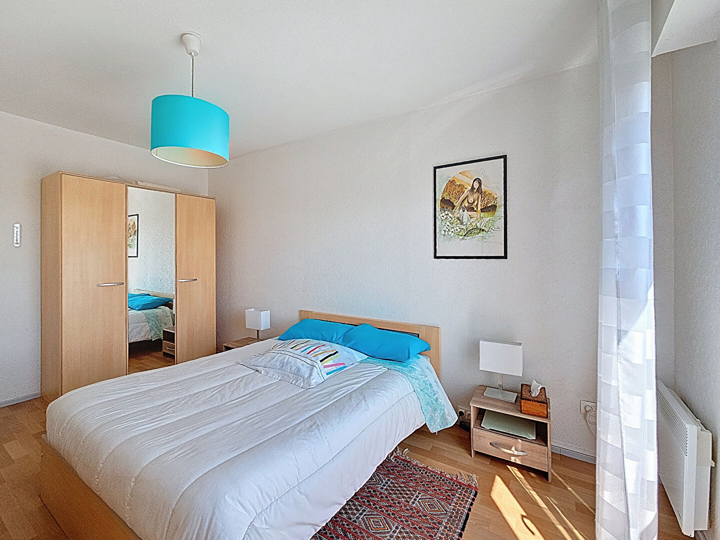 À VENDRE_ NANCY_ PARC SAINTE MARIE_ ARTEM_ Appartement type F2 53m² avec balcon et parking.
