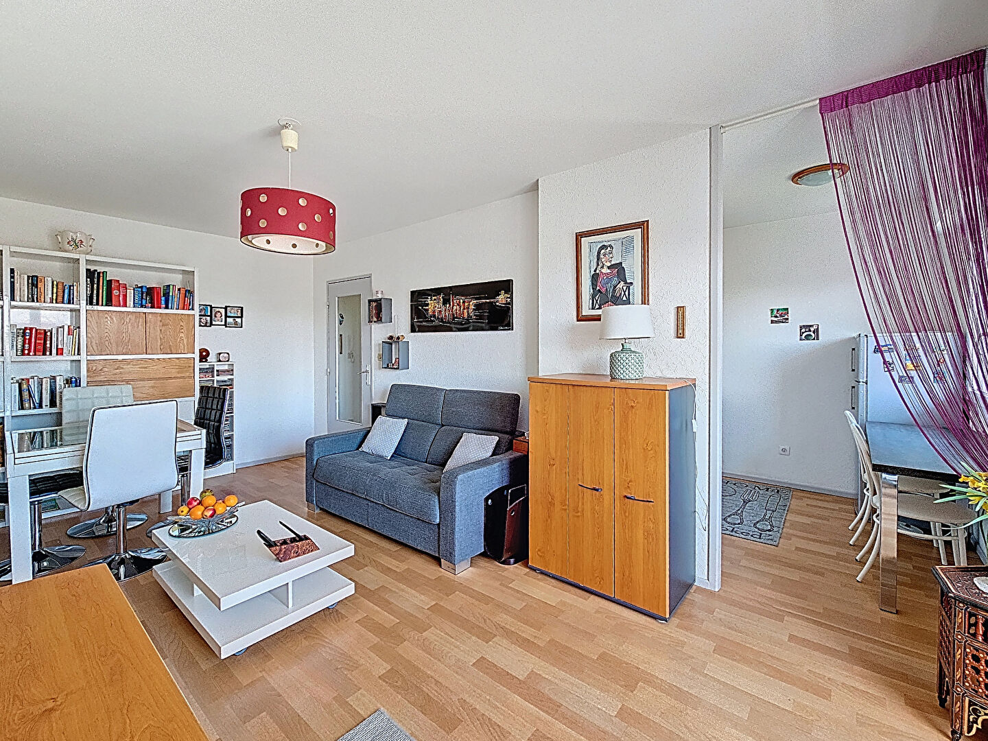 À VENDRE_ NANCY_ PARC SAINTE MARIE_ ARTEM_ Appartement type F2 53m² avec balcon et parking.