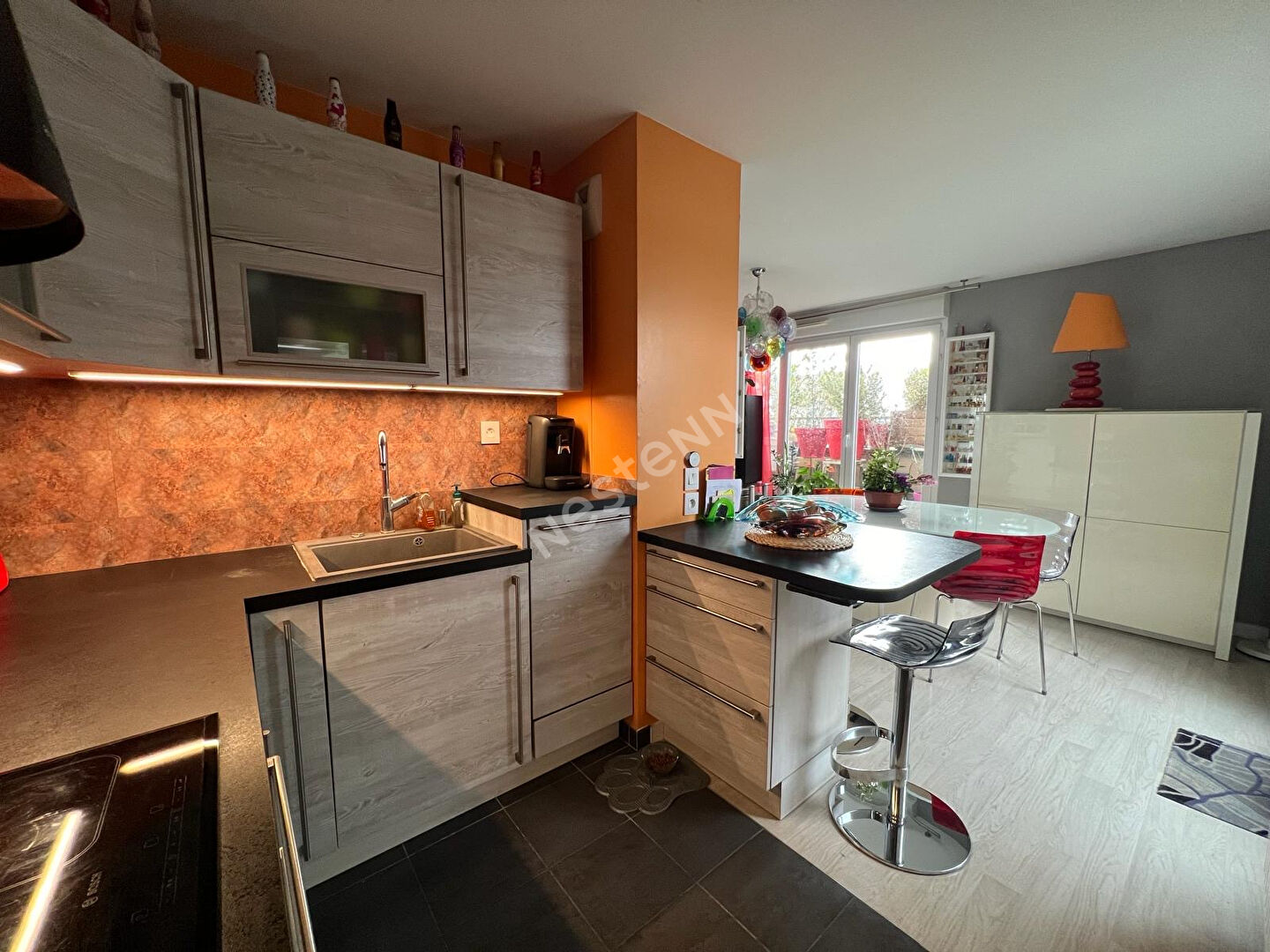 3 Pièces TERRASSE DERNIER ETAGE Proche Parc à Neuilly sur Marne
