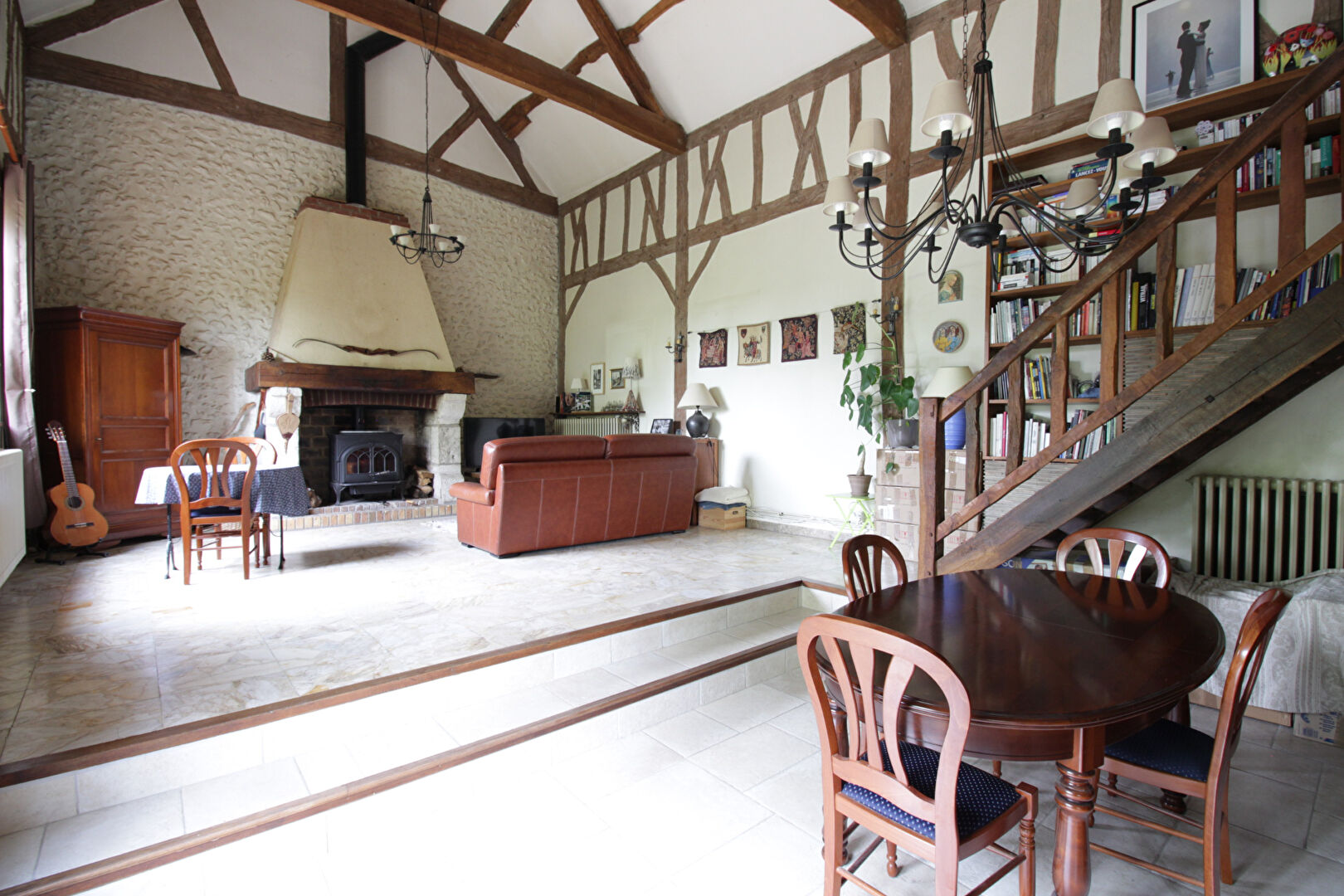 À VENDRE MAISON 5 PIÈCES - 3 CHAMBRES -130 M² - VILLEZ-SOUS-BAILLEUL - HAUTE NORMANDIE -EURE