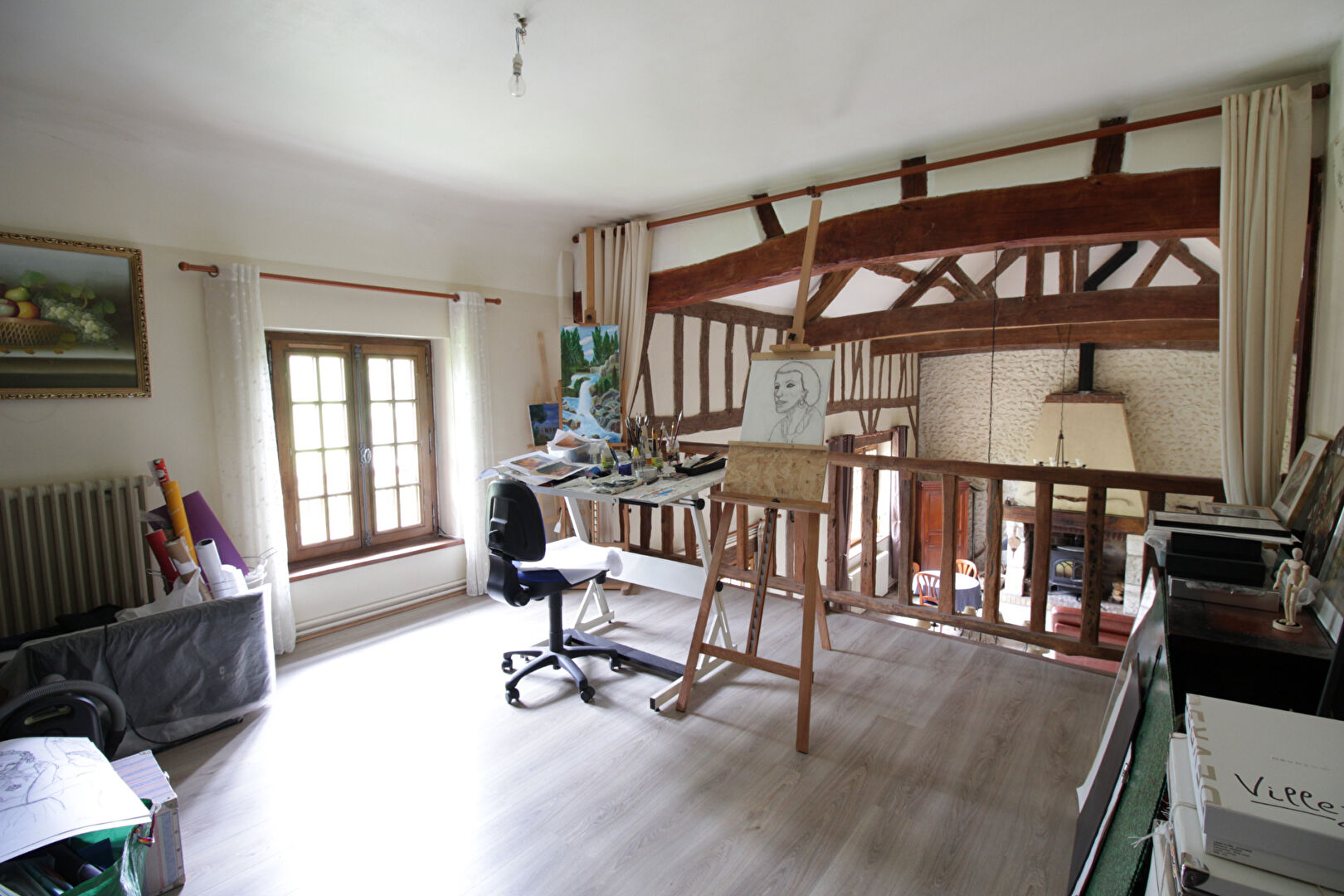 À VENDRE MAISON 5 PIÈCES - 3 CHAMBRES -130 M² - VILLEZ-SOUS-BAILLEUL - HAUTE NORMANDIE -EURE