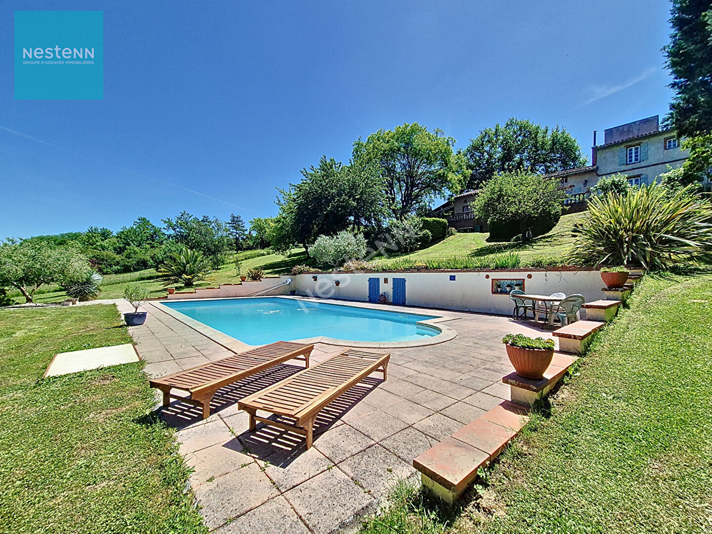Magnifique propriété à vendre, 292 m², 6 chambres, parc et piscine, secteur Montgiscard