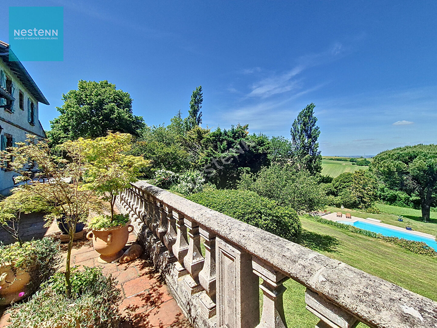 Magnifique propriété à vendre, 292 m², 6 chambres, parc et piscine, secteur Montgiscard
