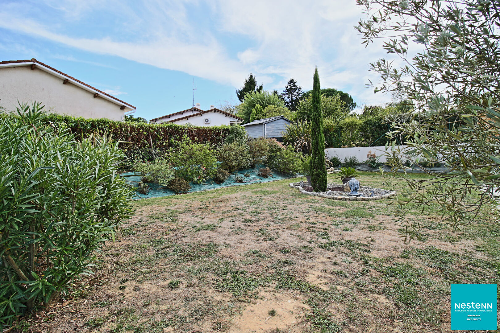 Maison 3 chambres avec jardin arboré