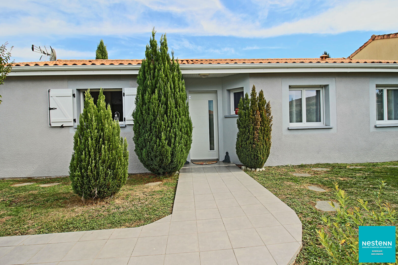 Maison 3 chambres avec jardin arboré