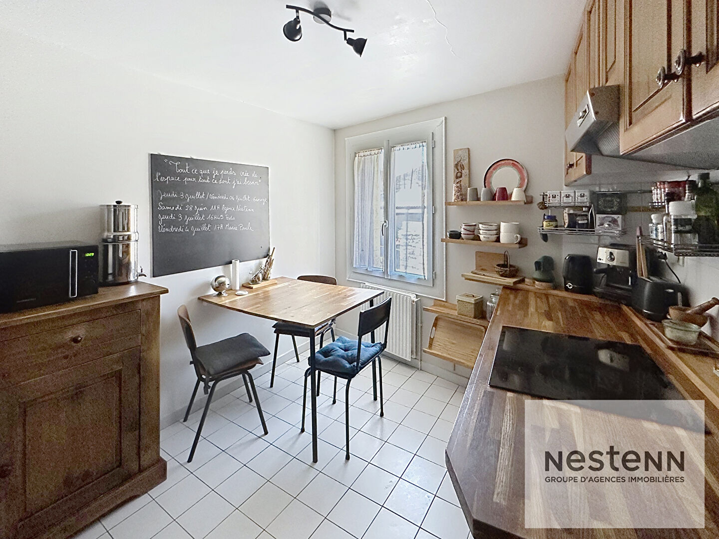 Sussargues ,Maison de village rénovée, 78 m²  3 chambres, garage 23 m²