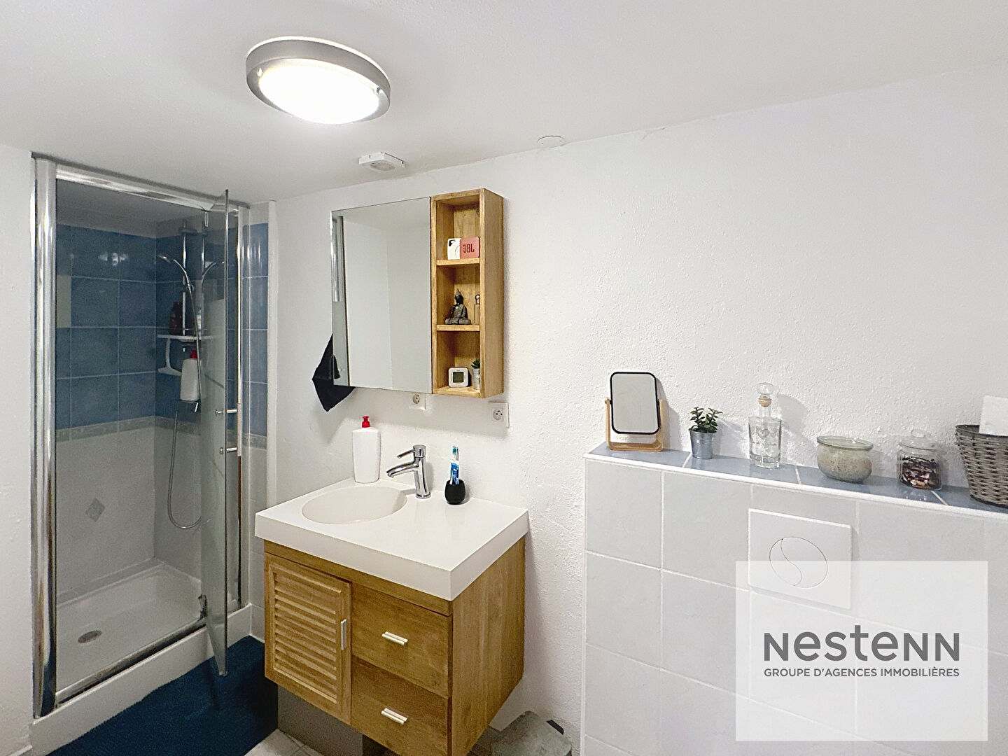 Sussargues ,Maison de village rénovée, 78 m²  3 chambres, garage 23 m²