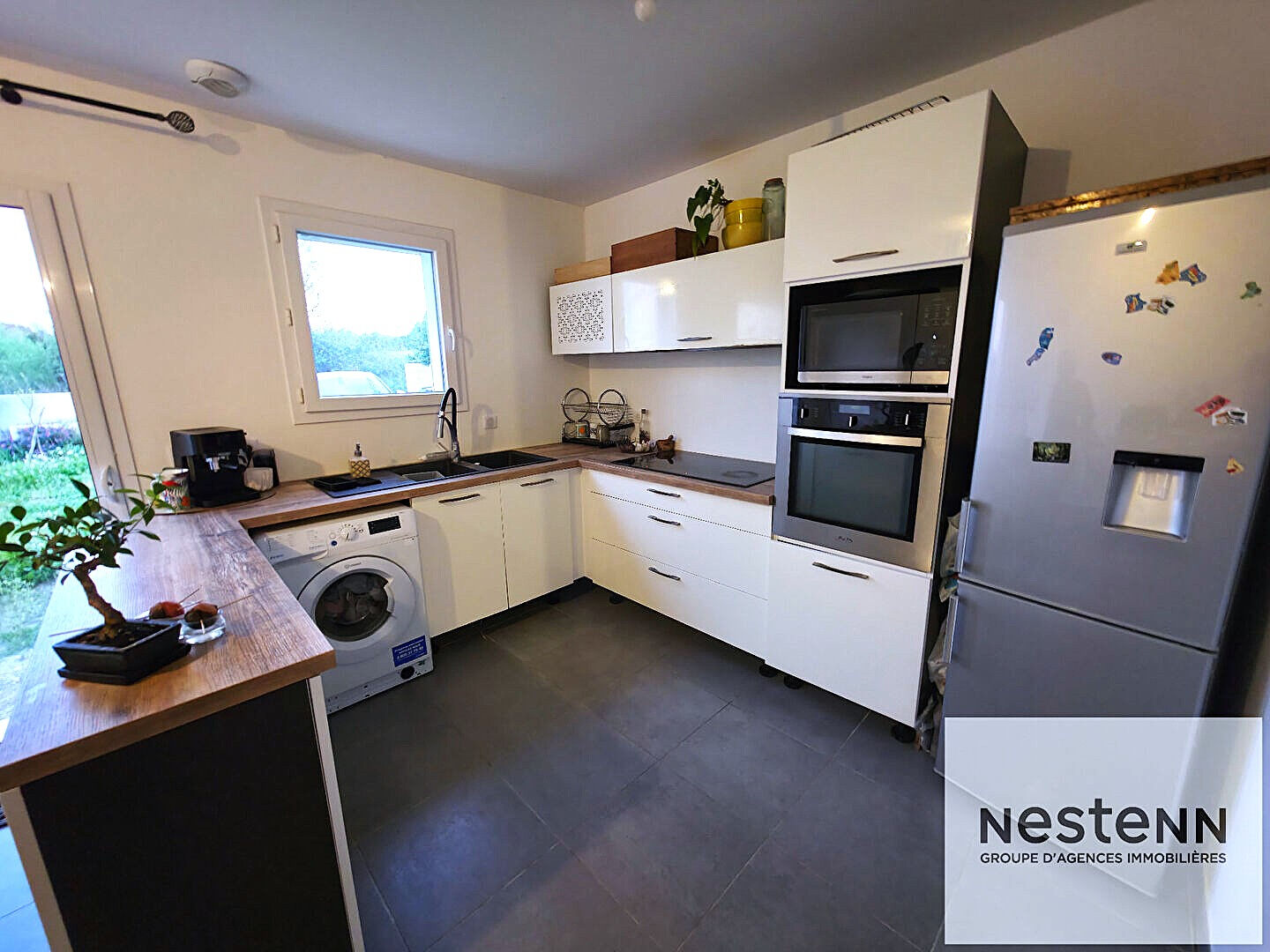 Proche de Saint Genies des Mourgues - Maison contemporaine 90 m² sur 350 m² de terrain