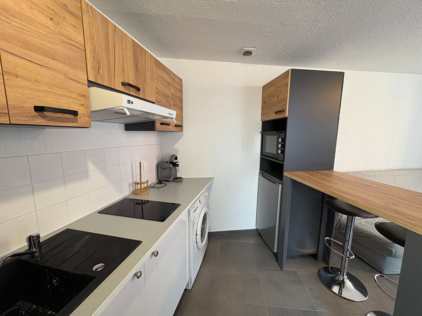Charmant studio meublé de 19?m²  au centre du village