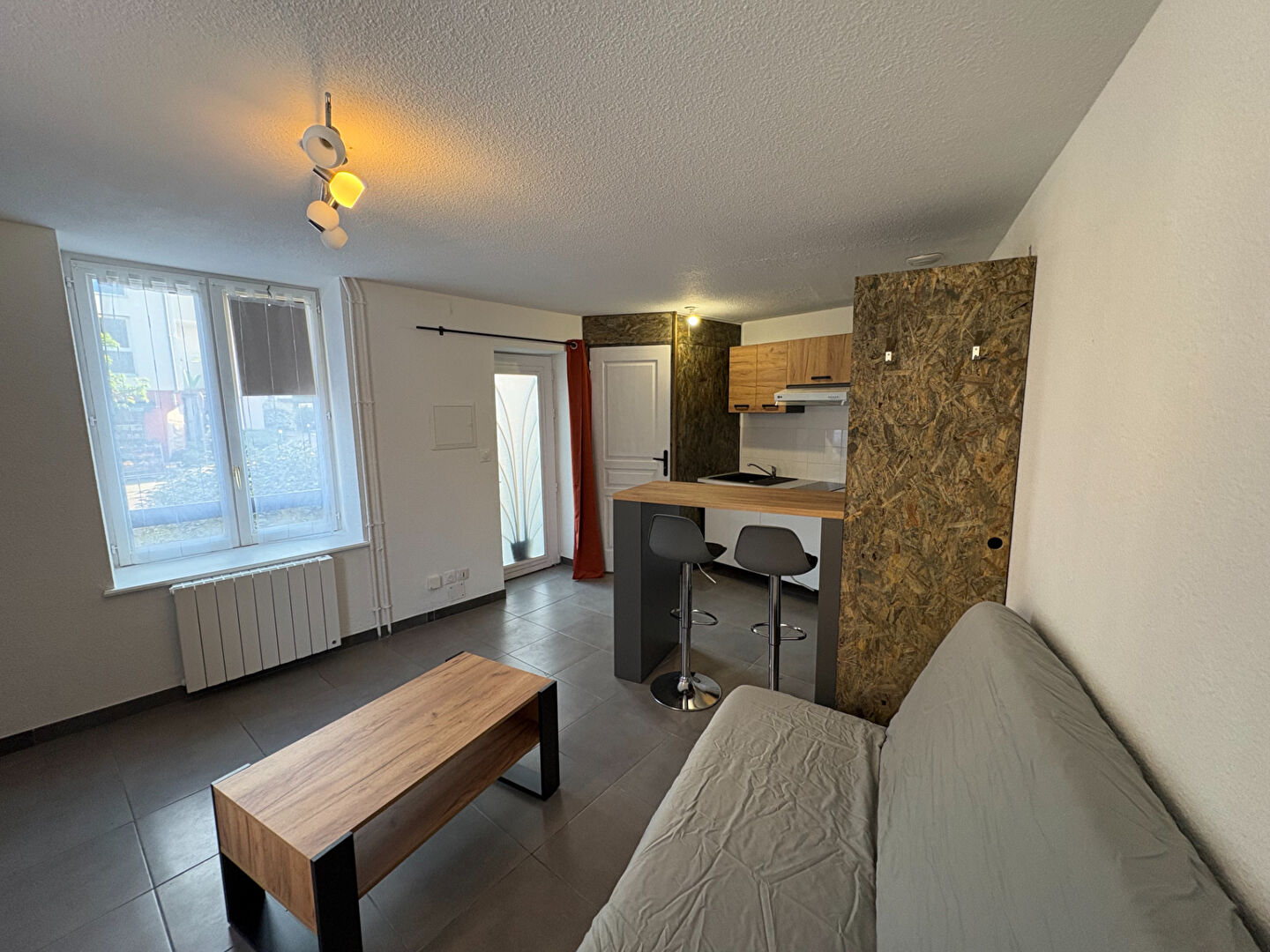Charmant studio meublé de 19?m²  au centre du village