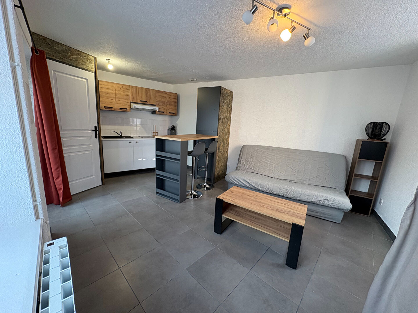 Charmant studio meublé de 19?m²  au centre du village
