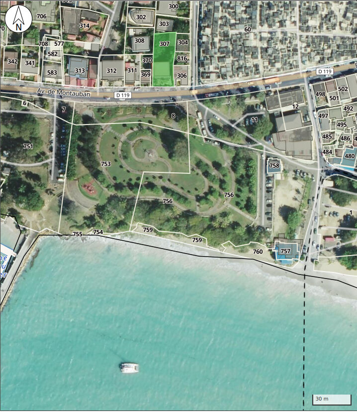 A VENDRE APPARTEMENT T2 NEUF EN VEFA AU BOURG DU GOSIER EN FACE DE LA PLAGE