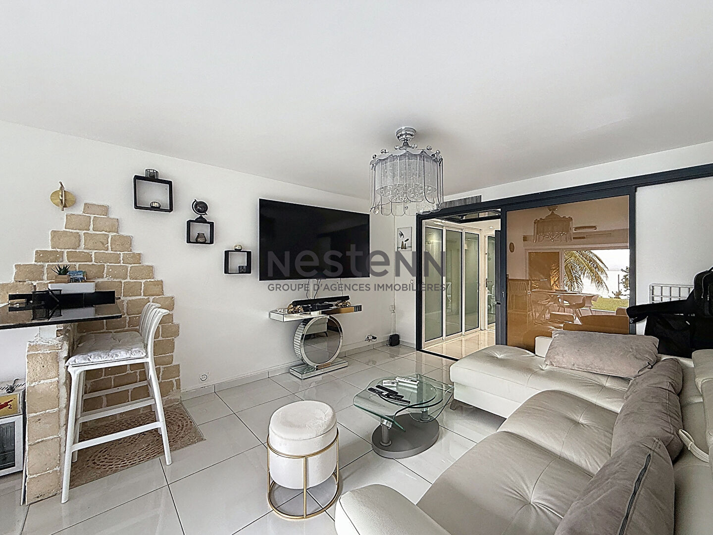 A vendre studio vue mer, meublé de 33m2 refait à Neuf au Gosier