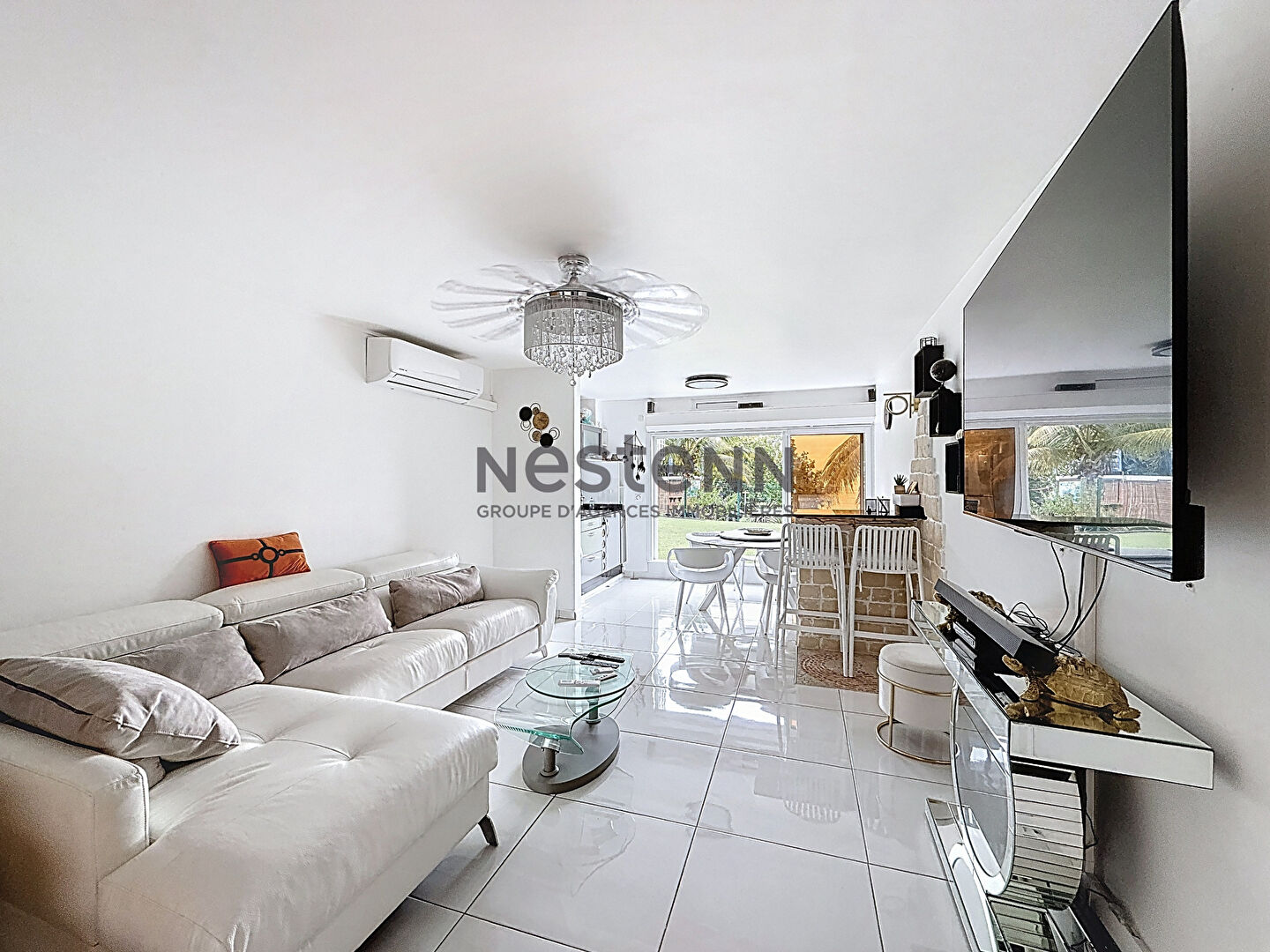 A vendre studio vue mer, meublé de 33m2 refait à Neuf au Gosier