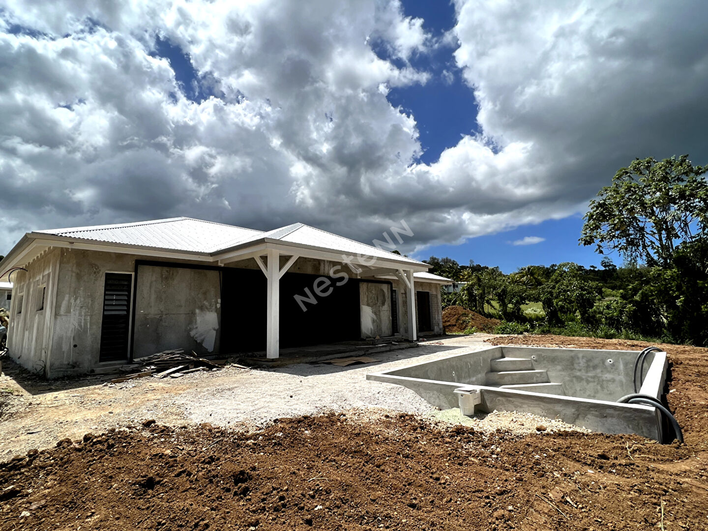 Maison T4 à vendre 3 chambres au LAMENTIN