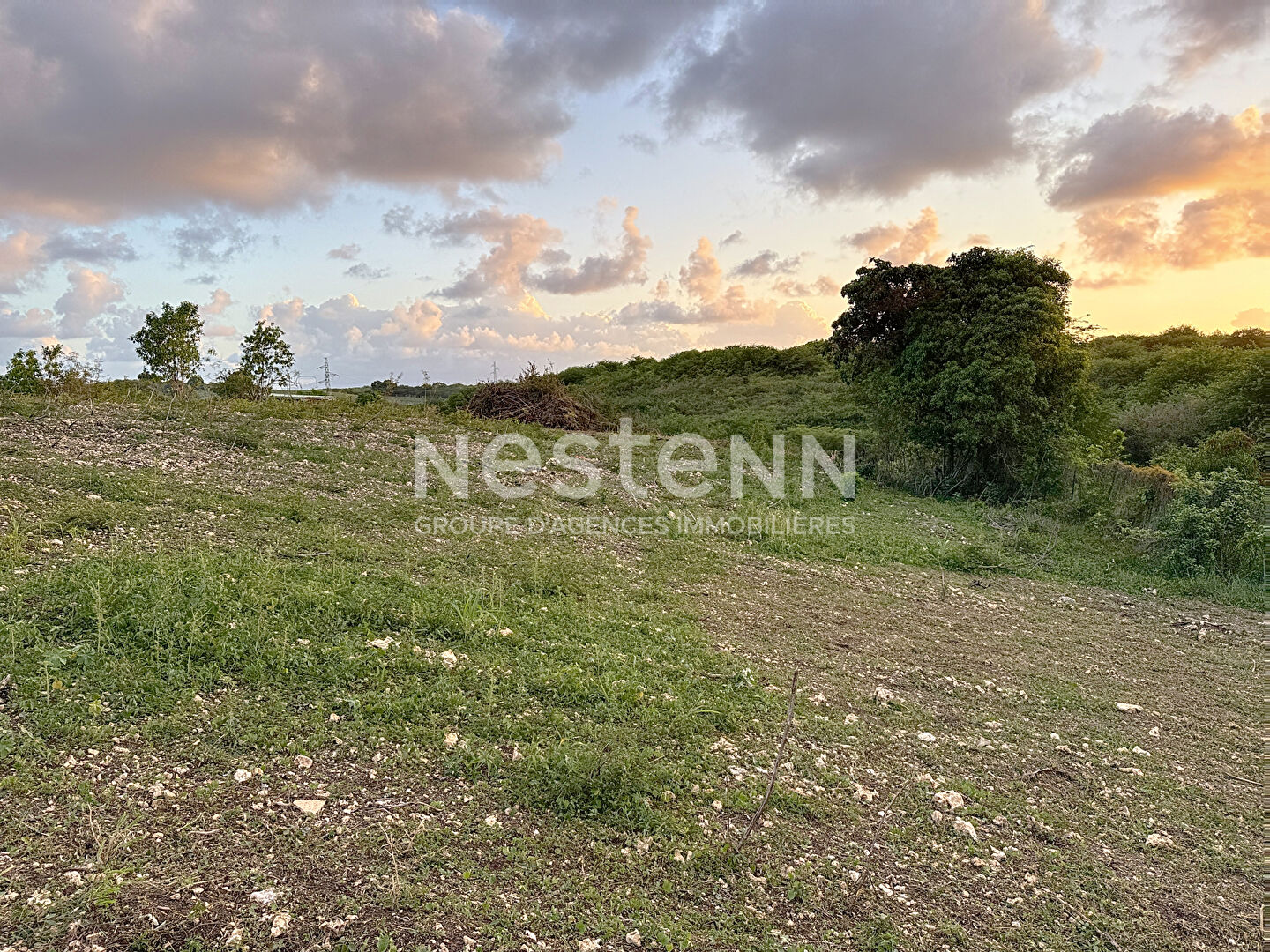 À vendre terrain constructible de 780 m2 à GISSAC SAINTE-ANNE  proche de la plage de Bois Jolan