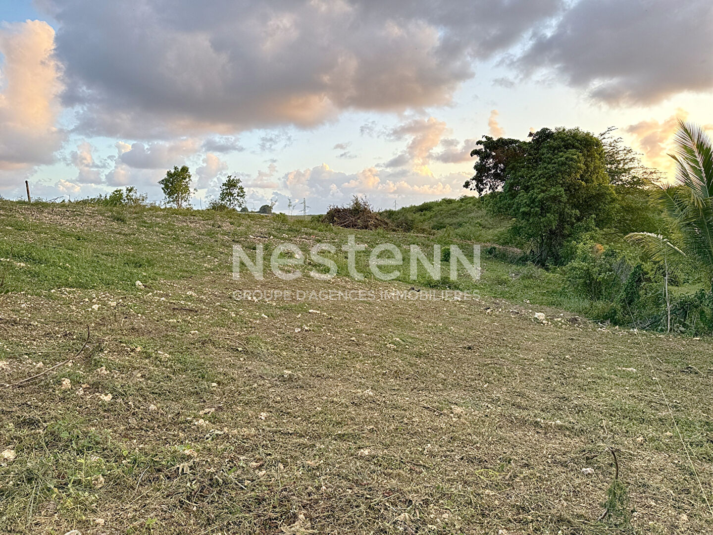 À vendre terrain constructible de 780 m2 à GISSAC SAINTE-ANNE  proche de la plage de Bois Jolan