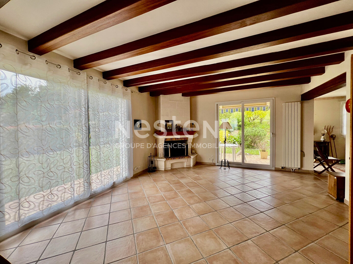 Maison à vendre à Parmain - Plain-pied, 7 pièces, 4 chambres - Terrain de 1445m²