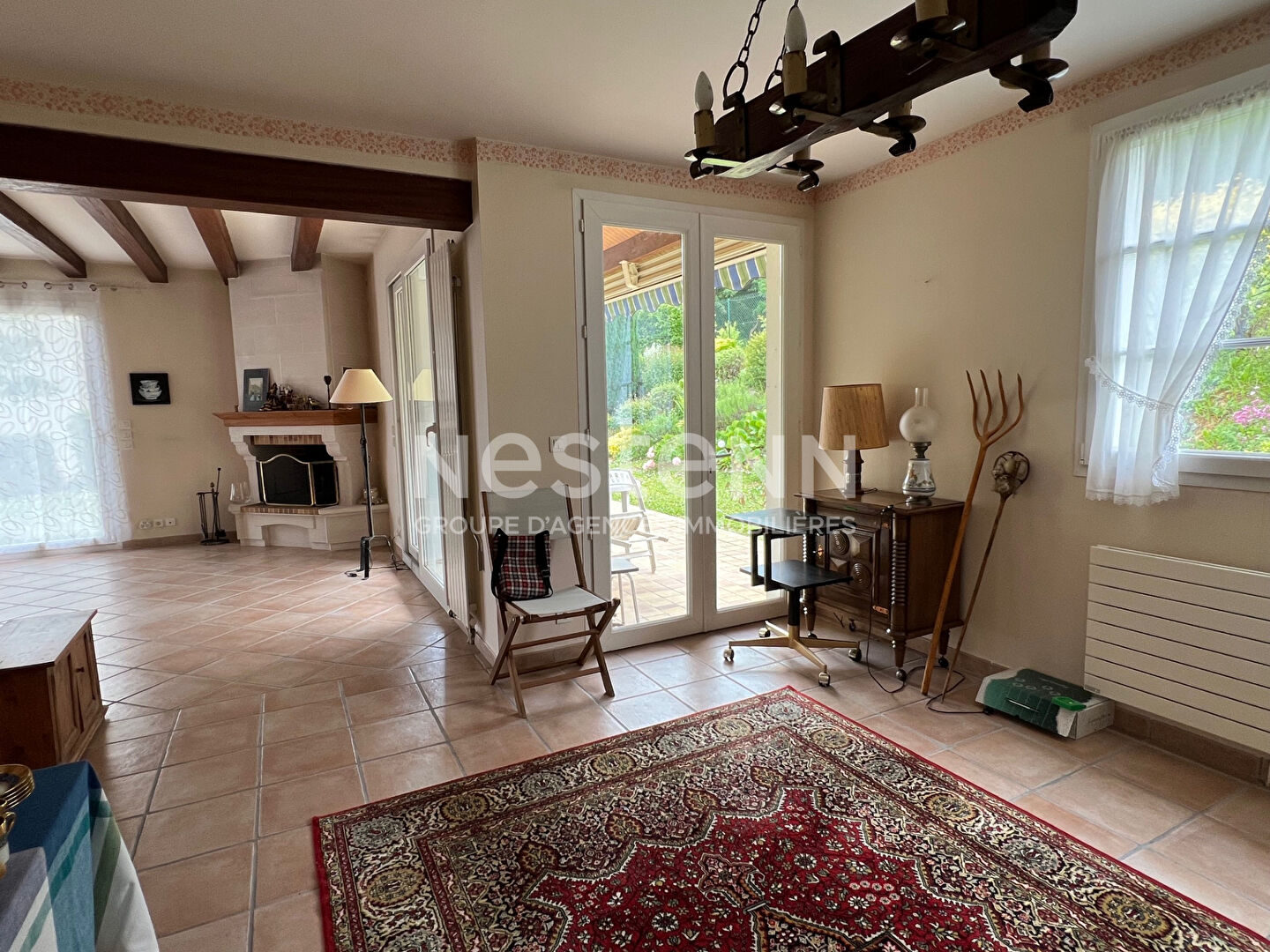 Maison à vendre à Parmain - Plain-pied, 7 pièces, 4 chambres - Terrain de 1445m²