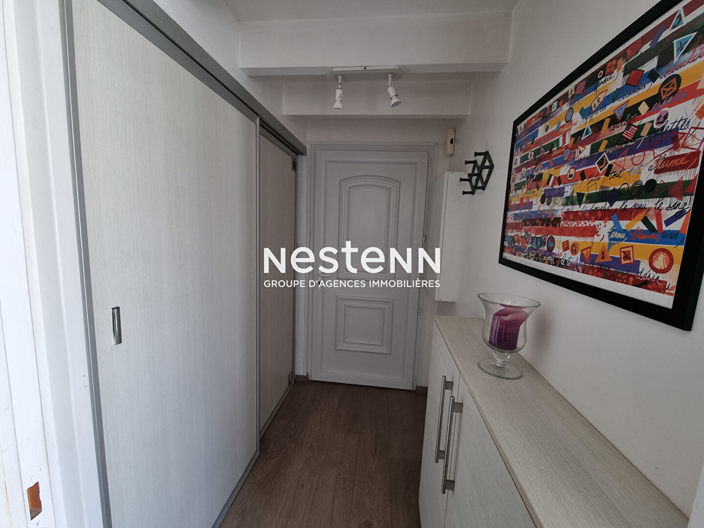 LANDERNEAU - Appartement  duplex aux prestations de qualité, 3 pièces, de 59.60 m2 en hyper centre, avec place de parking