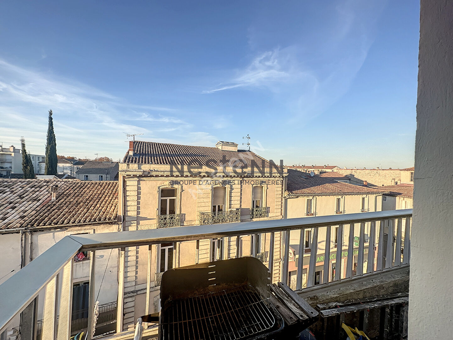 Appartement T2BIS  60m² centre Lunel  vue dégagée