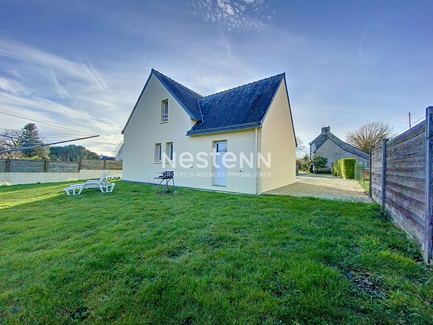 Belle maison lumineuse à Moëlan / mer, au Port de Brigneau