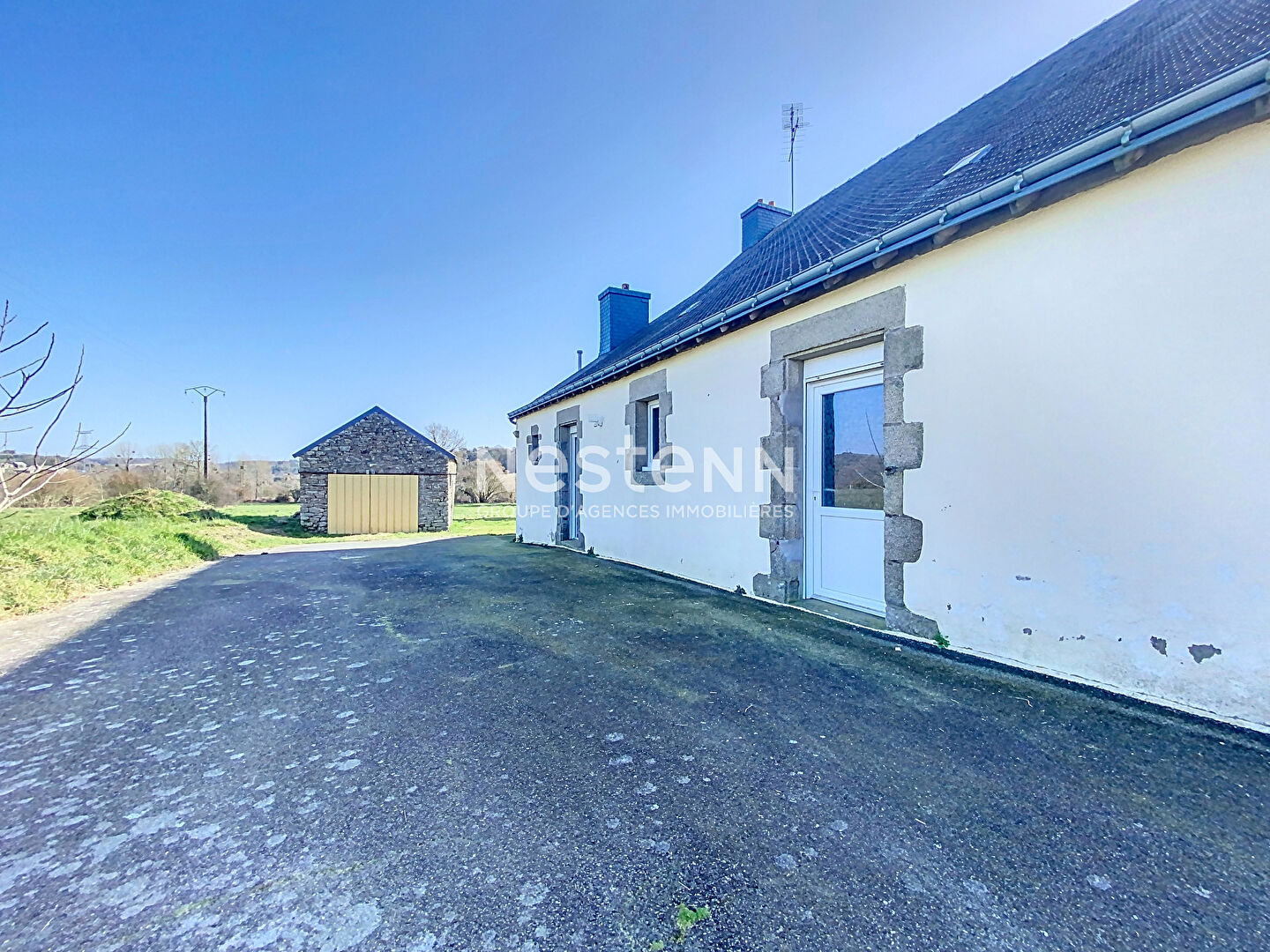 Maison sur Locunolé, 3 chambres à 10mn de QUIMPERLE