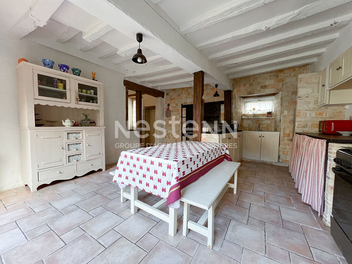 Charmante maison de bourg à Briollay - Authentique et pleine de caractère