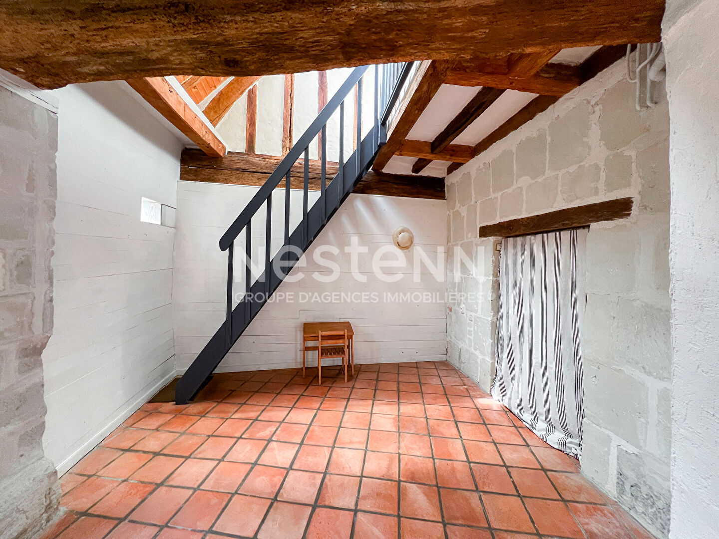 Charmante maison de bourg à Briollay - Authentique et pleine de caractère