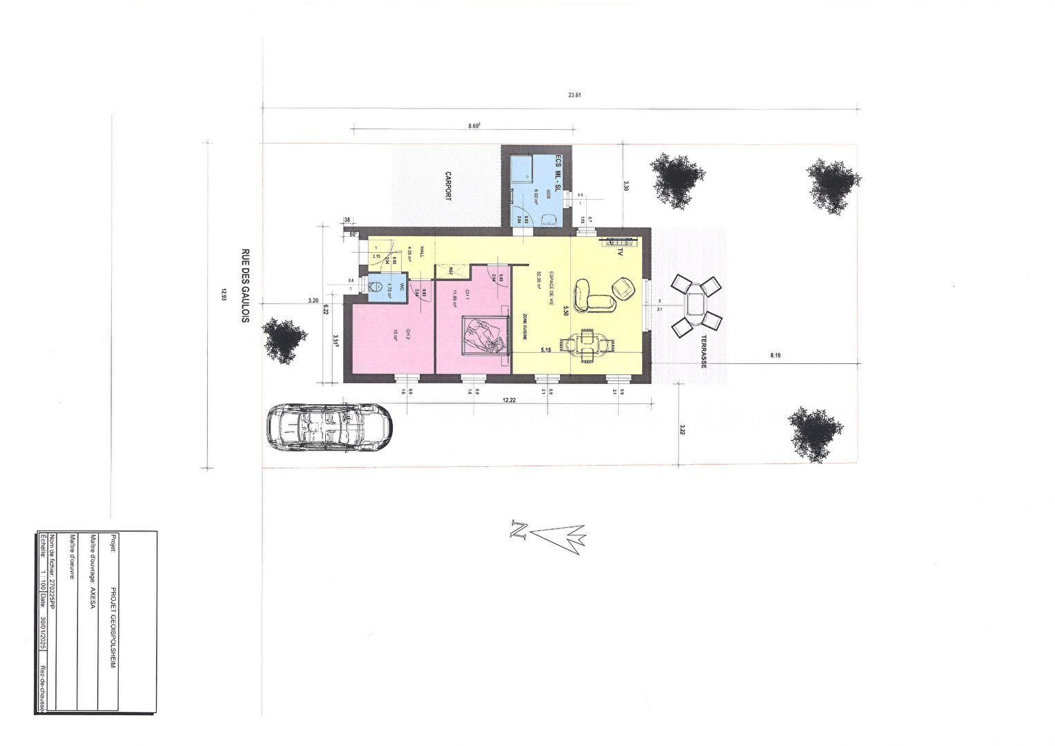 Opportunité à Geispolsheim Gare : Maison neuve  plain pied de  71m²  terrain piscinable !