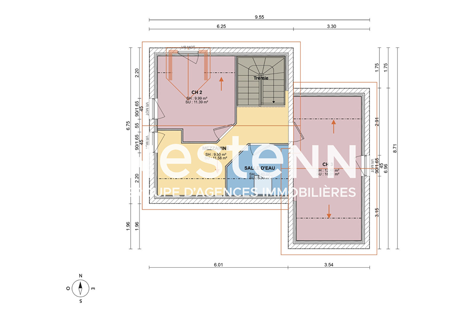 Maison neuve 110 m² + annexe  Terrain 2,75 ares  Norme RE2020