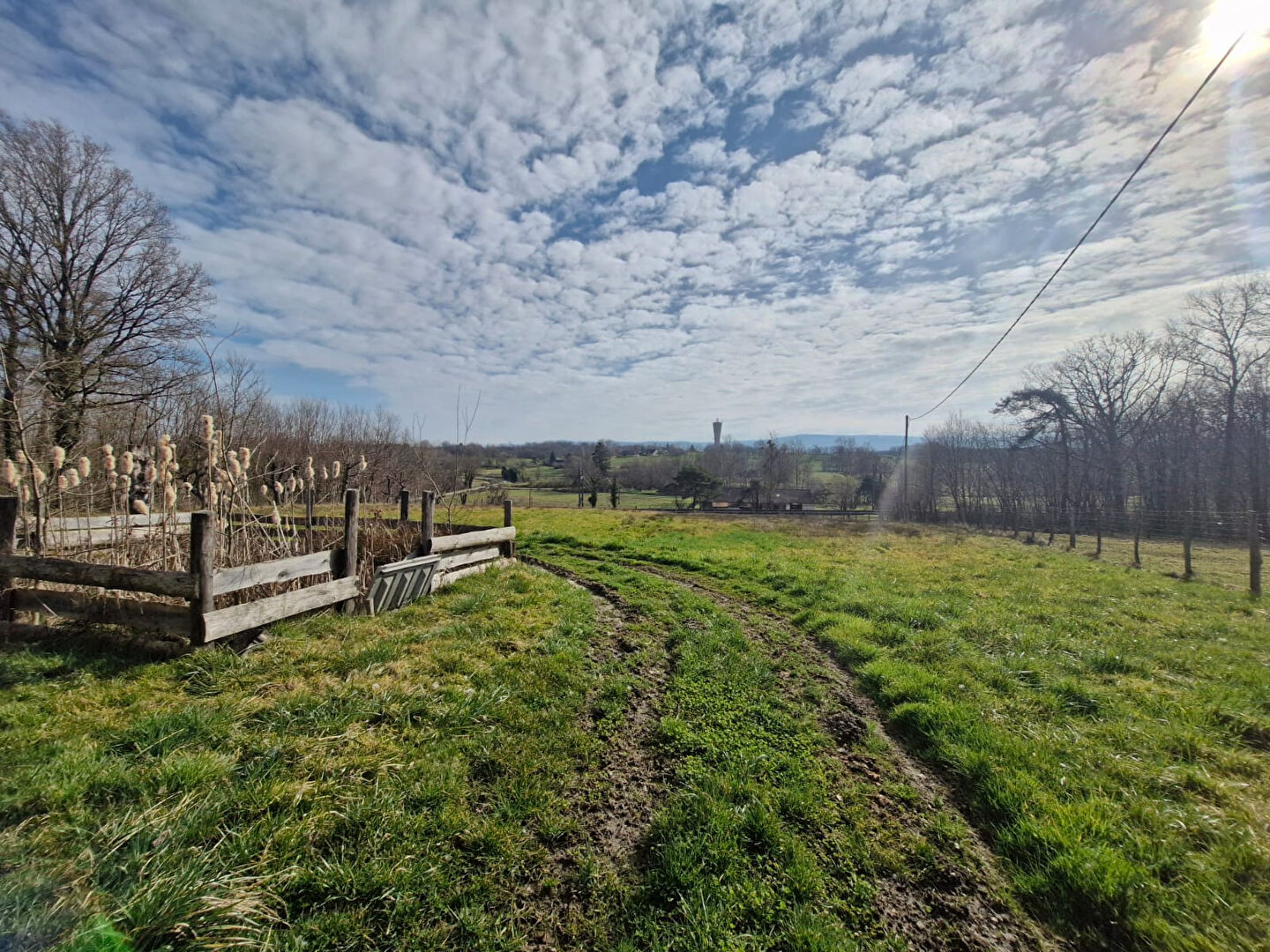Ferme bressane sur plus d'1 hectare de terrain dans un superbe environnement à 150m des premiers voisins