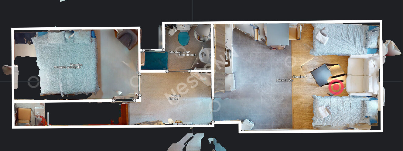 Charmant appartement en plein coeur d'un village toutes commodités entre Louhans et Saint Amour
