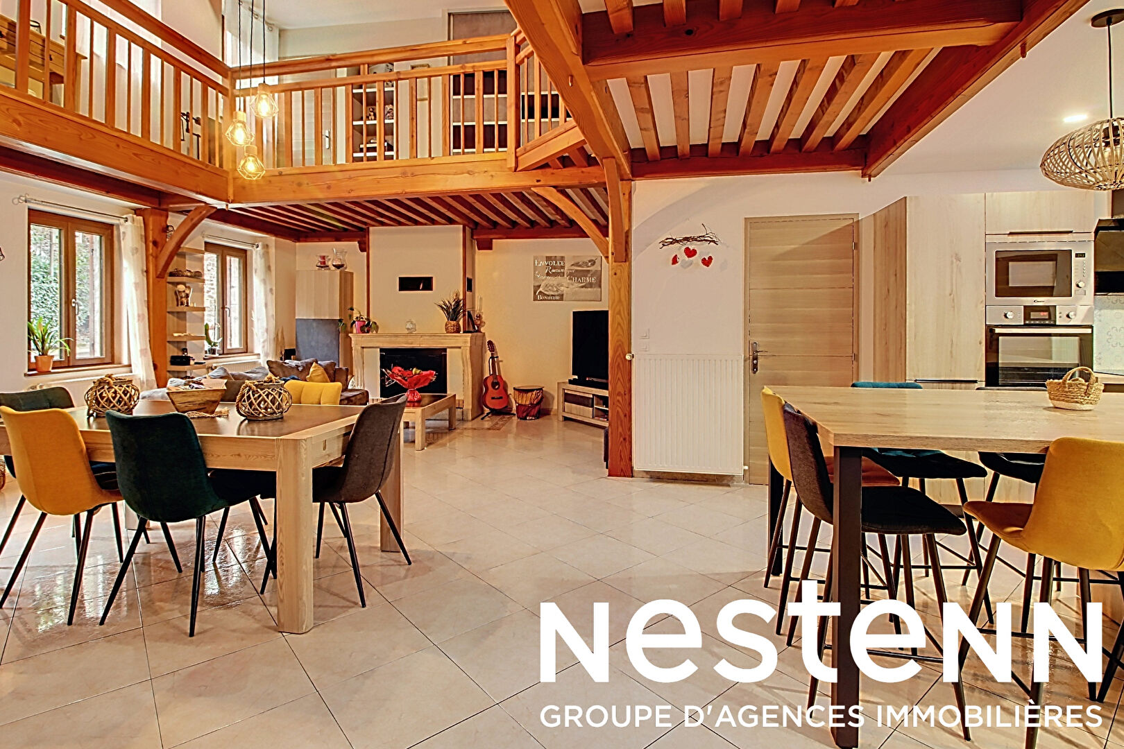 Maison en pierre 5chs avec garage - 15min BELLEVILLE EN BEAUJOLAIS