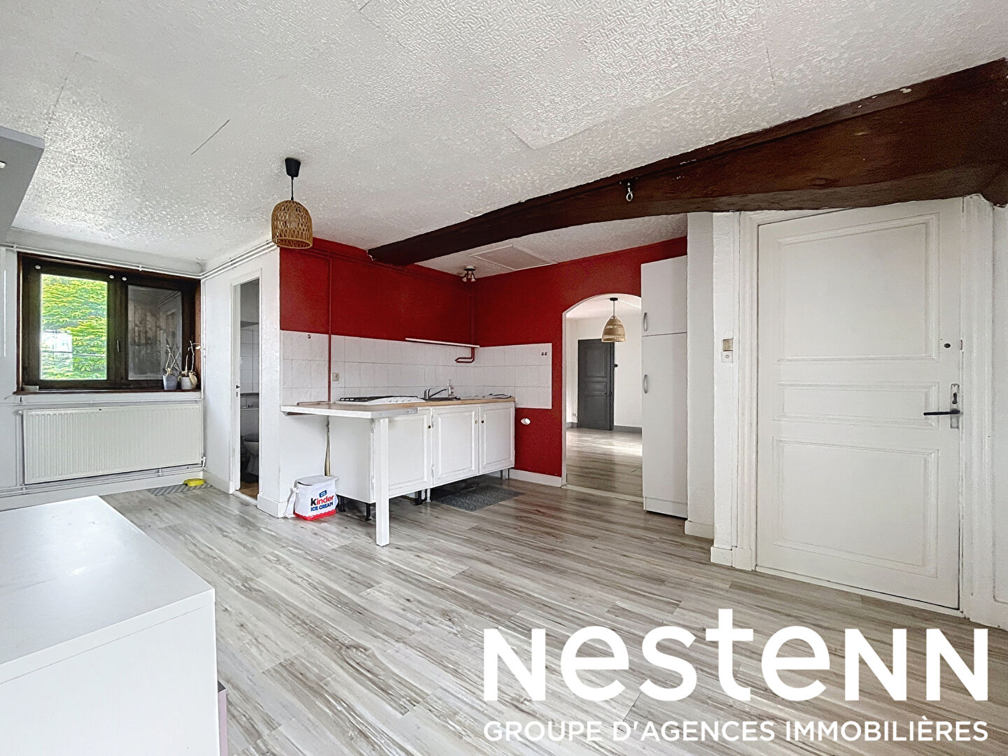 A vendre: Immeuble de 2 logements à rénover,190m2 habitables, double GGE - 71570 LA CHAPELLE DE GUINCHAY
