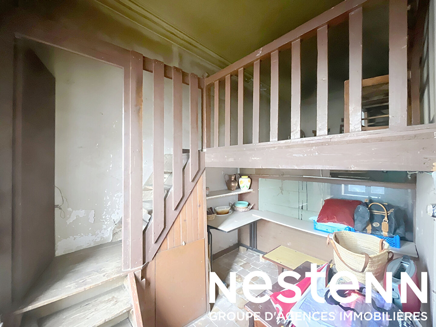 A vendre: Immeuble de 2 logements à rénover,190m2 habitables, double GGE - 71570 LA CHAPELLE DE GUINCHAY