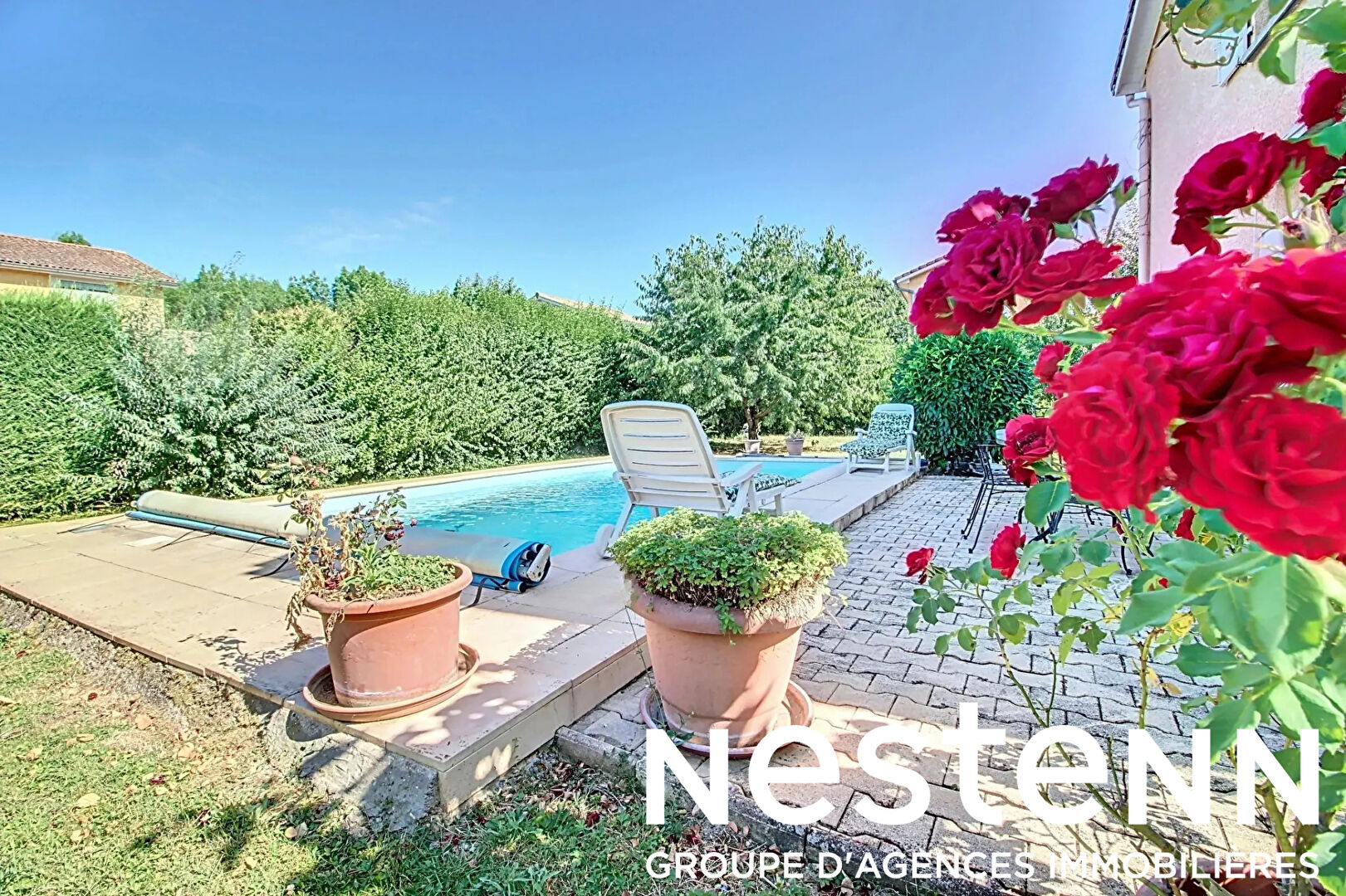 Maison 4chs, garage et piscine - 5min 69220 BELLEVILLE EN BEAUJOLAIS