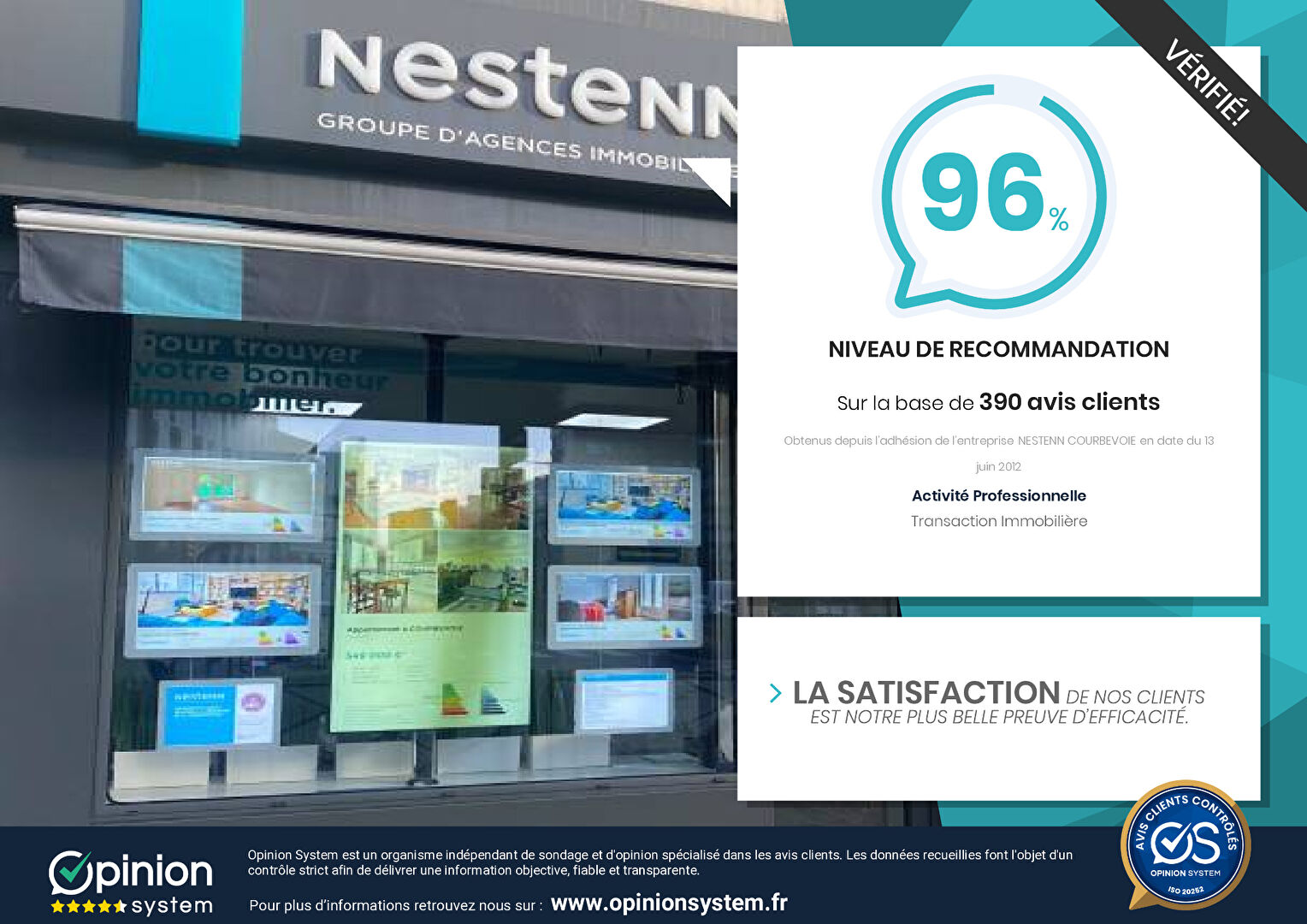 Appartement Courbevoie 4 pièce(s) 92.45 m2