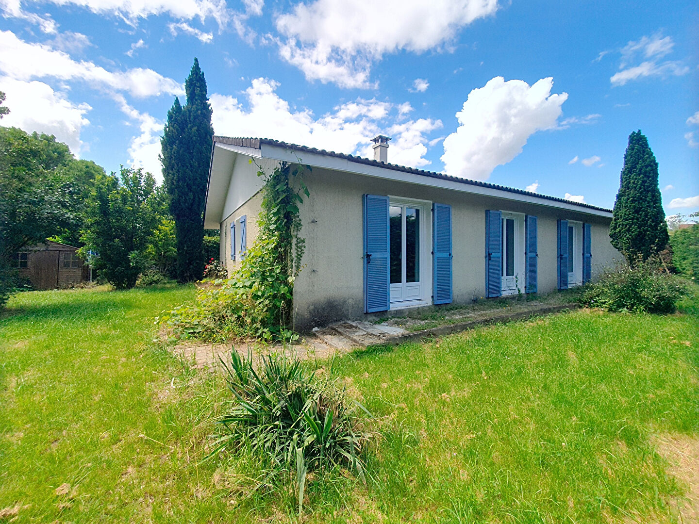 Maison de plain-pied à Villemoirieu 3 chambres sur terrain de 818 m²