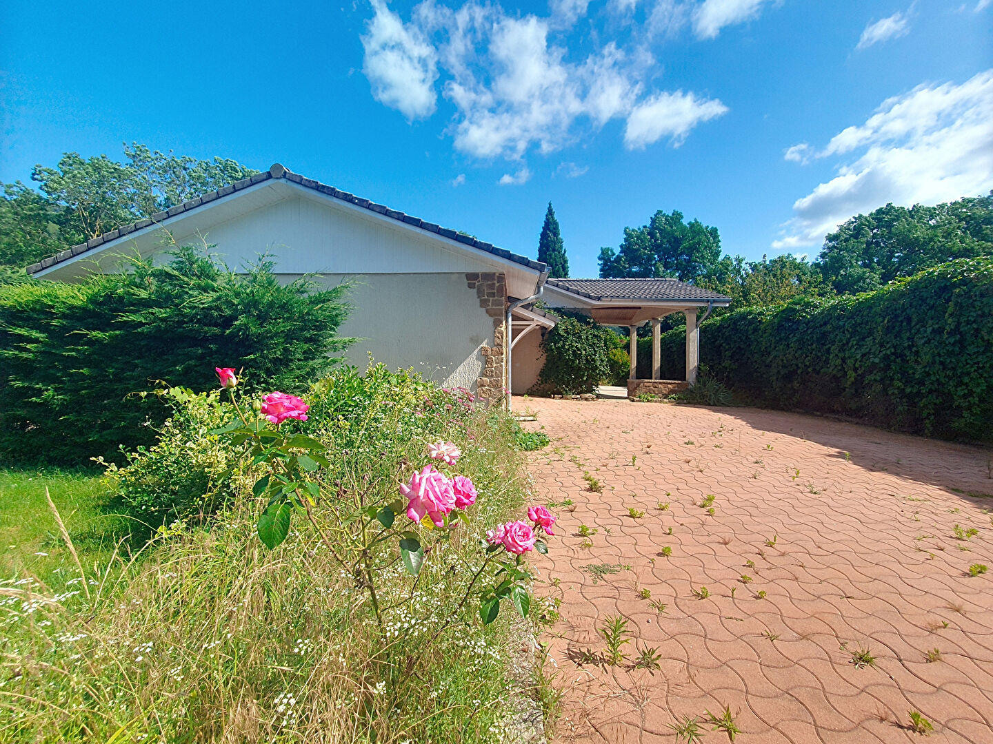 Maison de plain-pied à Villemoirieu 3 chambres sur terrain de 818 m²