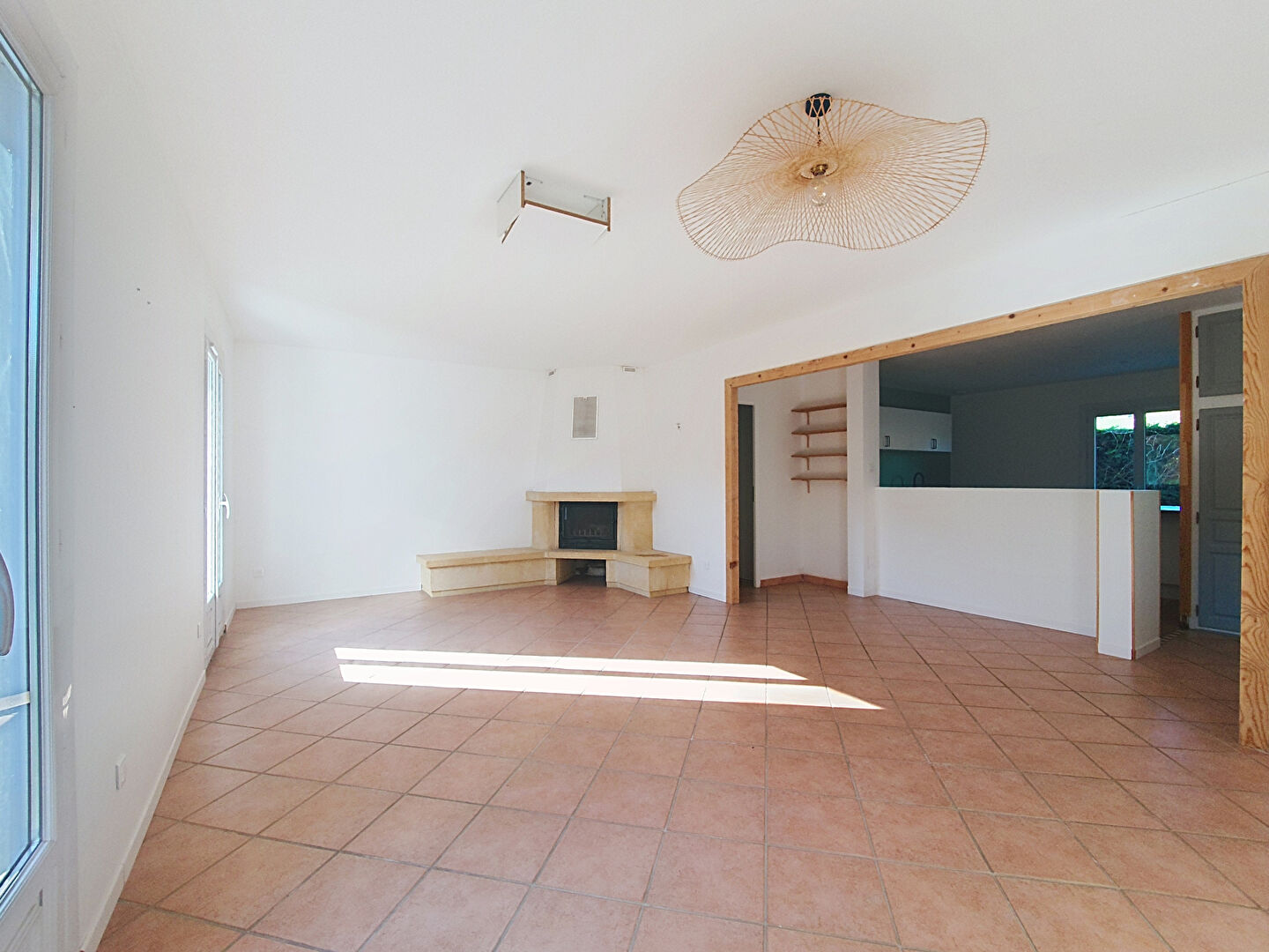 Maison de plain-pied à Villemoirieu 3 chambres sur terrain de 818 m²