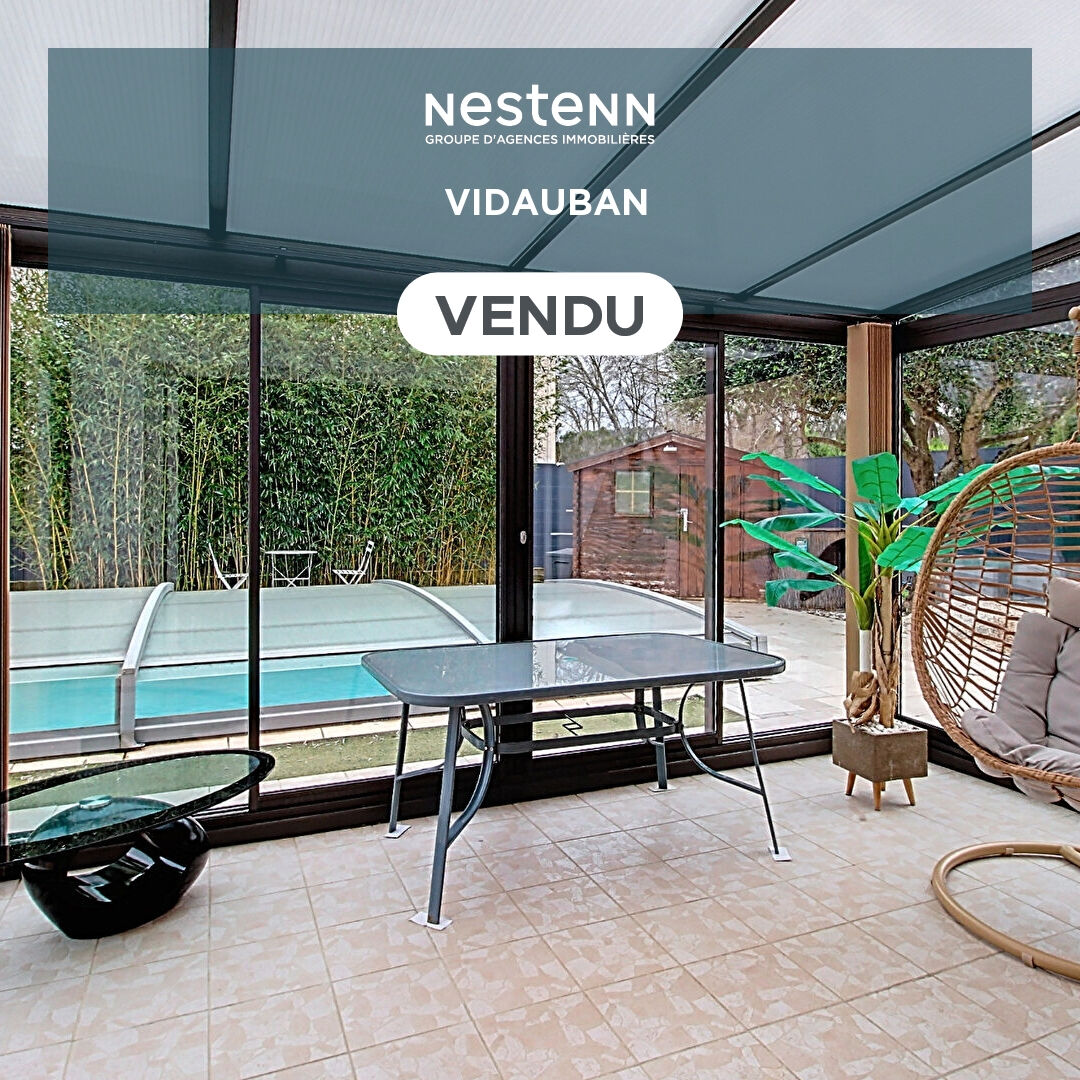 A VENDRE EN EXCLUSIVITÉ ! VIDAUBAN! Maison de 92 m2 avec piscine , terrain de pétanque, garage